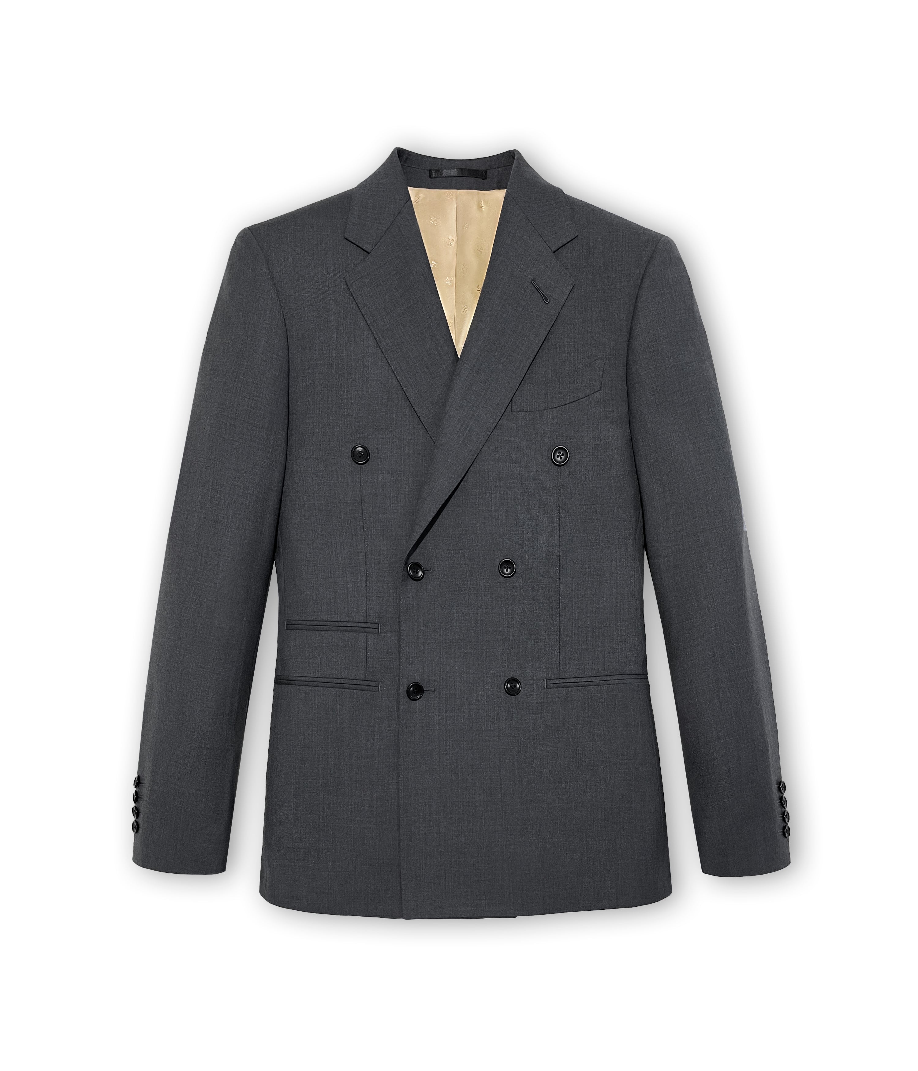 GREY TAILORED FIT WOOL SUIT SET – Monzato Lastcall